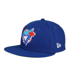Toronto Blue Jays Citrus Pop 1992 World Series Patch Fitted Hat