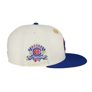 Chicago Cubs Chrome Crown Collection 1990 All Star Game Fitted Hat