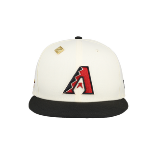 Arizona Diamondbacks Chrome Crown 2001 World Series Fitted Hat