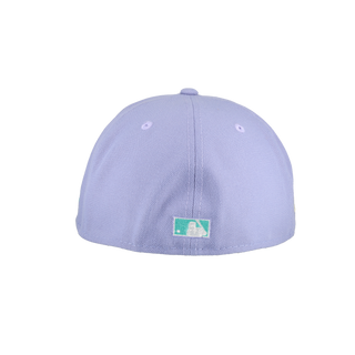 New York Yankees Easter Collection Lavender 1999 World Series Fitted Hat 2021 Restock