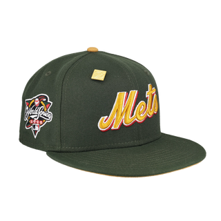 New York Mets Gilded Collection 2000 World Series Fitted Hat