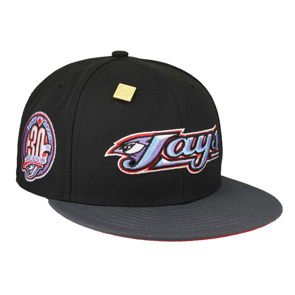 Black Toronto Blue Jays 30th Anniversary 59fifty New Era Fitted