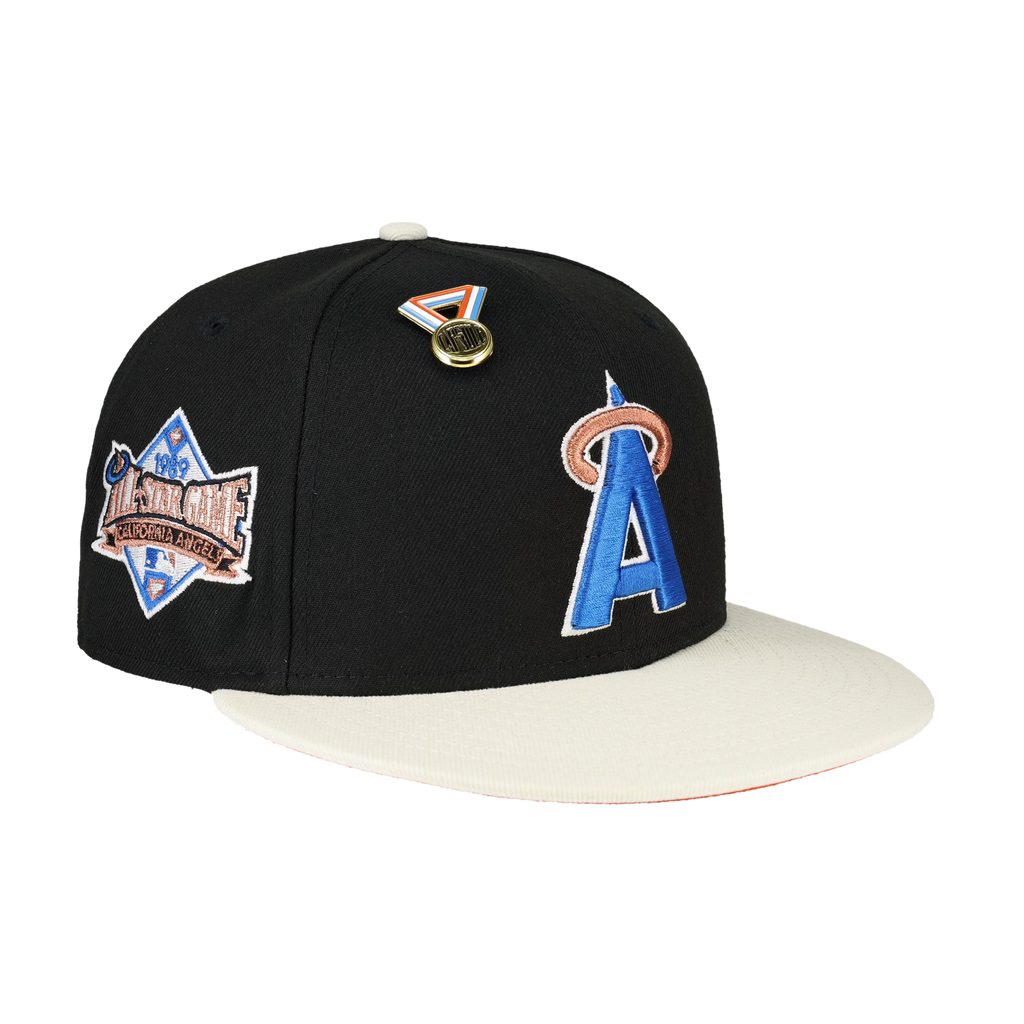 Anaheim Angels Medal Collection 1989 All Star Game Fitted Hat CapsuleHats