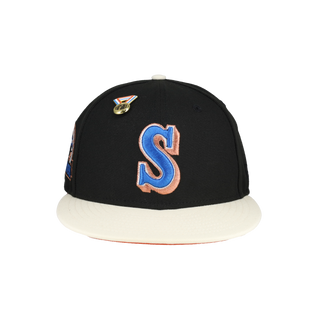 Seattle Mariners Medal Collection 30th Anniversary Patch Fitted Hat