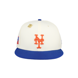 New York Mets Chrome Crown Collection 1986 World Series Fitted Hat