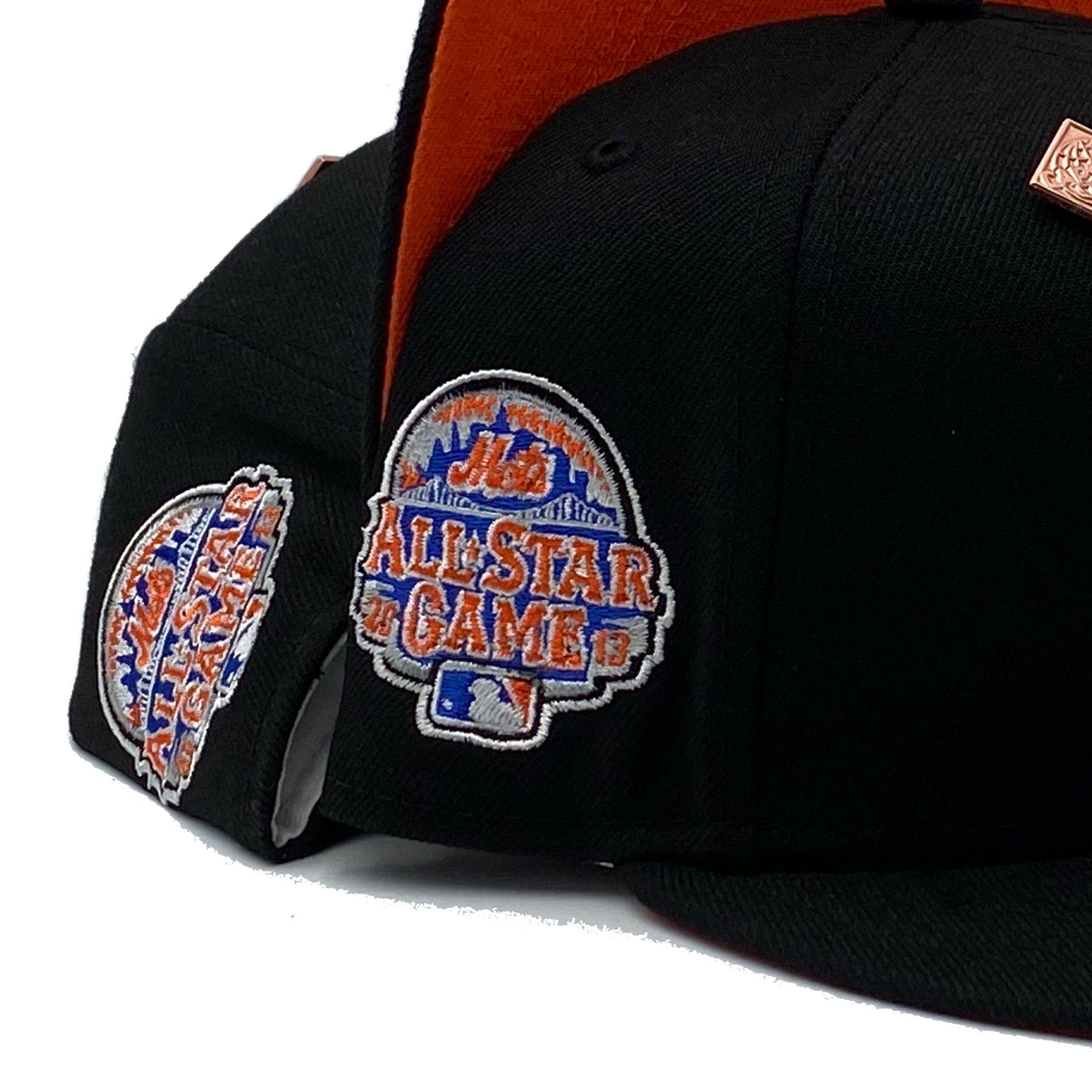 New York Mets Black / Orange 2013 All Star Game Fitted Hat
