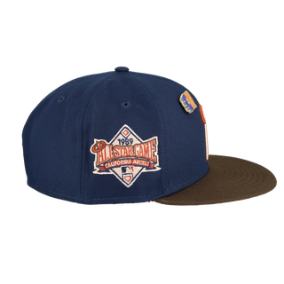 California Angels Navy Nitro Collection 1989 All Star Game Fitted Hat