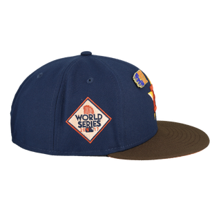 Houston Astros Navy Nitro Collection 2017 World Series Fitted Hat