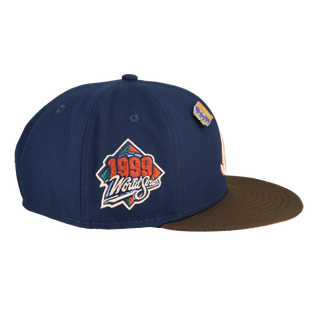 Atlanta Braves Navy Nitro Collection 1999 World Series Fitted Hat