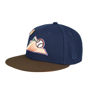 Colorado Rockies Navy Nitro Collection 10th Year Fitted Hat
