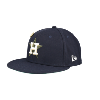 Houston Astros 45th Anniversary Patch Floral Collection Fitted Hat