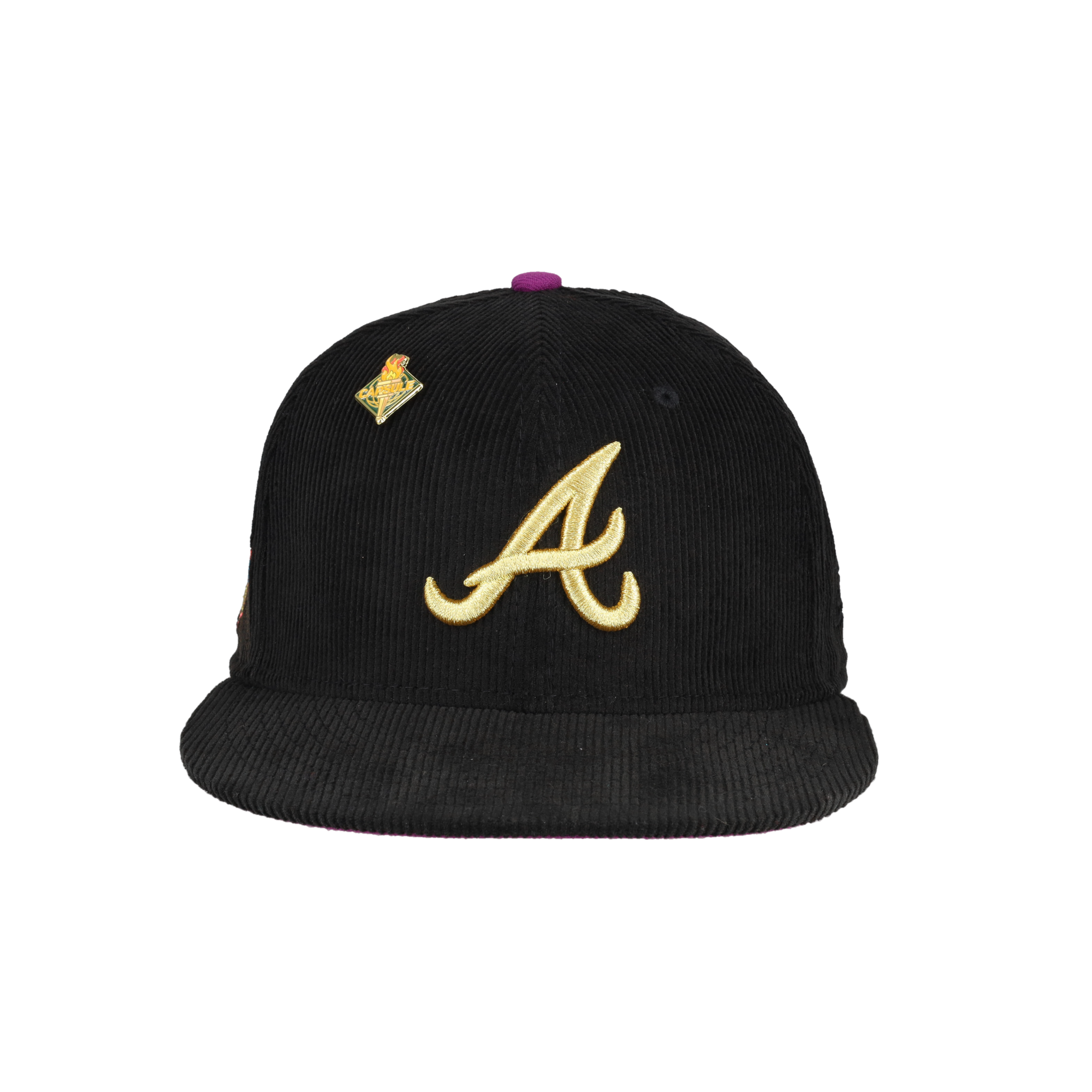 New Era Atlanta Braves '96 Olympic Collection (Part 1) Corduroy 1996 World  Series Capsule Hats Exclusive 59Fifty Fitted Hat Black/Purple - FW21 - GB