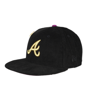 Atlanta Braves '96 Olympic Collection Corduroy 1996 World Series Fitted Hat