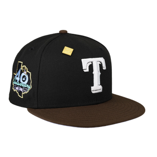 Texas Rangers Vintage Series 40th Anniversary Fitted Hat