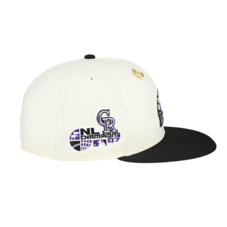 Colorado Rockies Chrome Crown Collection 2007 Champions Fitted Hat