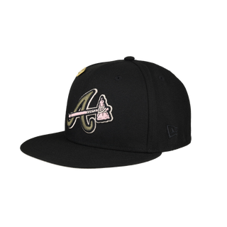 Atlanta Braves Spring Collection 30th Anniversary Patch Fitted Hat