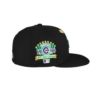 Chicago Cubs Spring Collection 1990 All Star Game Patch Fitted Hat