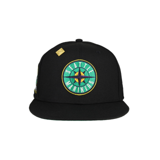 Seattle Mariners Spring Collection 30th Anniversary Patch Fitted Hat