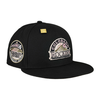 Colorado Rockies Spring Collection 10th Anniversary Patch Fitted Hat