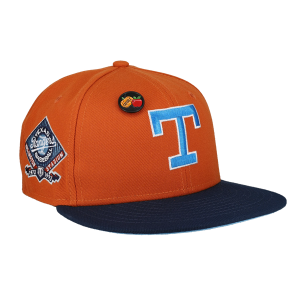 New Era 59Fifty Snack Texas Rangers Arlington Stadium Patch Hat